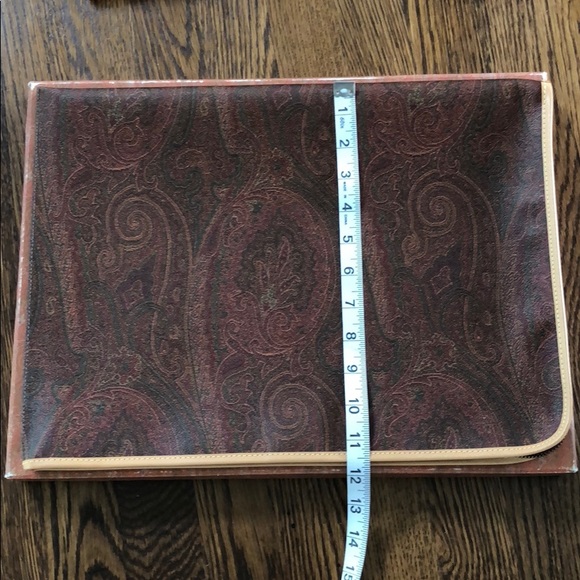 🎉HP🎉100% authentic NIB Etro Document holder - Picture 6 of 7
